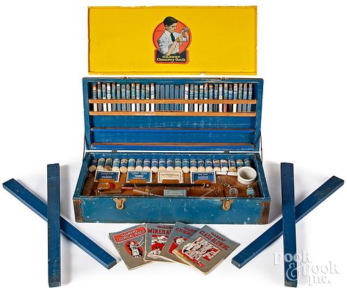 BOXED GILBERT CHEMISTRY SETBoxed