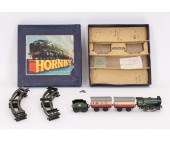 Boxed Hornby train set by Mecc