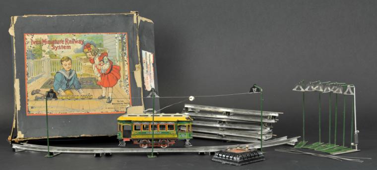 BOXED IVES MINIATURE RAILWAY c.