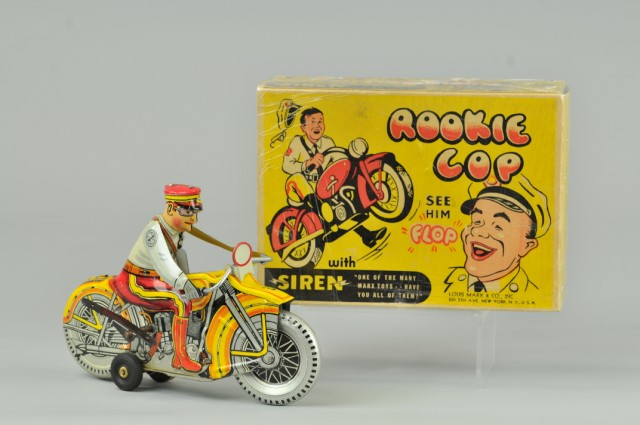 BOXED MARX ''ROOKIE COP''