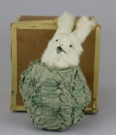 BOXED MECHANICAL RABBIT IN CAB