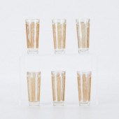BOXED SET OF 6 LALIQUE "6 FIGU
