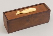 BOXED SET OF DOMINOES 19TH CEN
