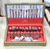BOXED SET OF STAINLESS FLATWAR