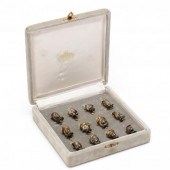 BOXED SET OF TWELVE ITALIAN .8
