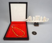 BOXED SET OF WORRY BEADS AND A