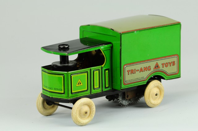 BOXED TRI-ANG STEAM VAN An