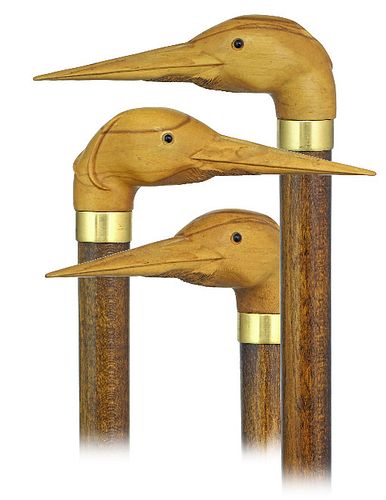 BOXWOOD HERON CANECa