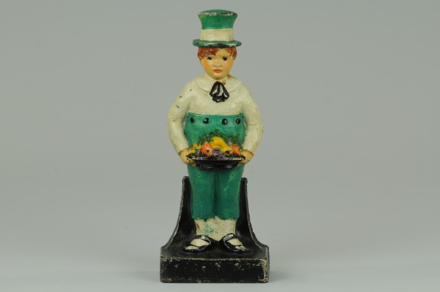 BOY HOLDING FRUIT BASKET Charming