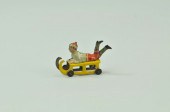BOY ON SLED PENNY TOY Meier Ge