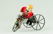 BOY ON VELOCIPEDE Stevens & Br