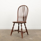BRACE-BACK WINDSOR SIDE CHAIRA