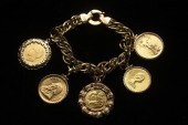 BRACELET - 14K yellow gold bra