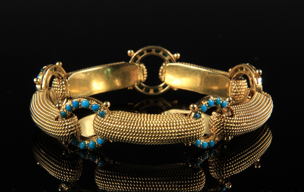 BRACELET - 18K yellow gold and