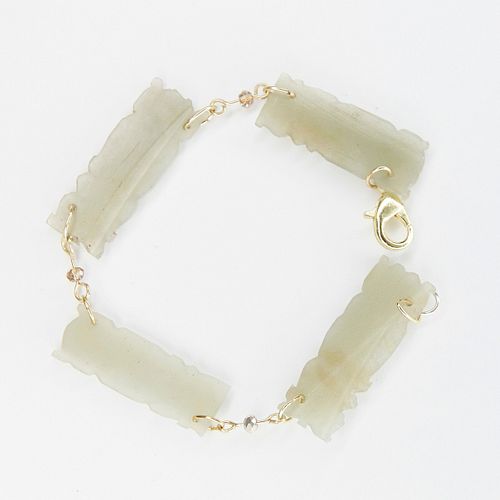 BRACELET W/ CHINESE JADE