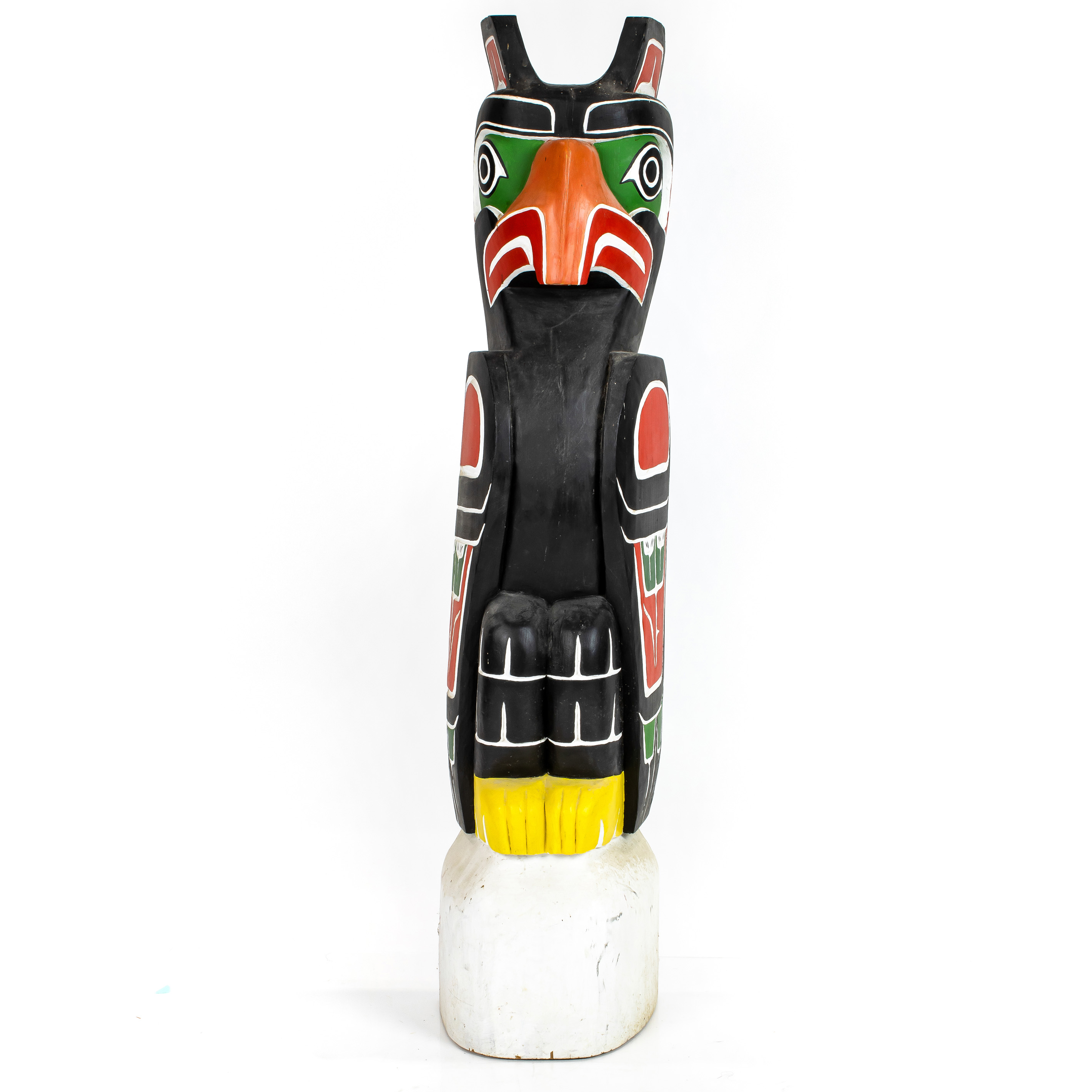 BRAD JOSEPH SALISH, TOTEM POLE Brad