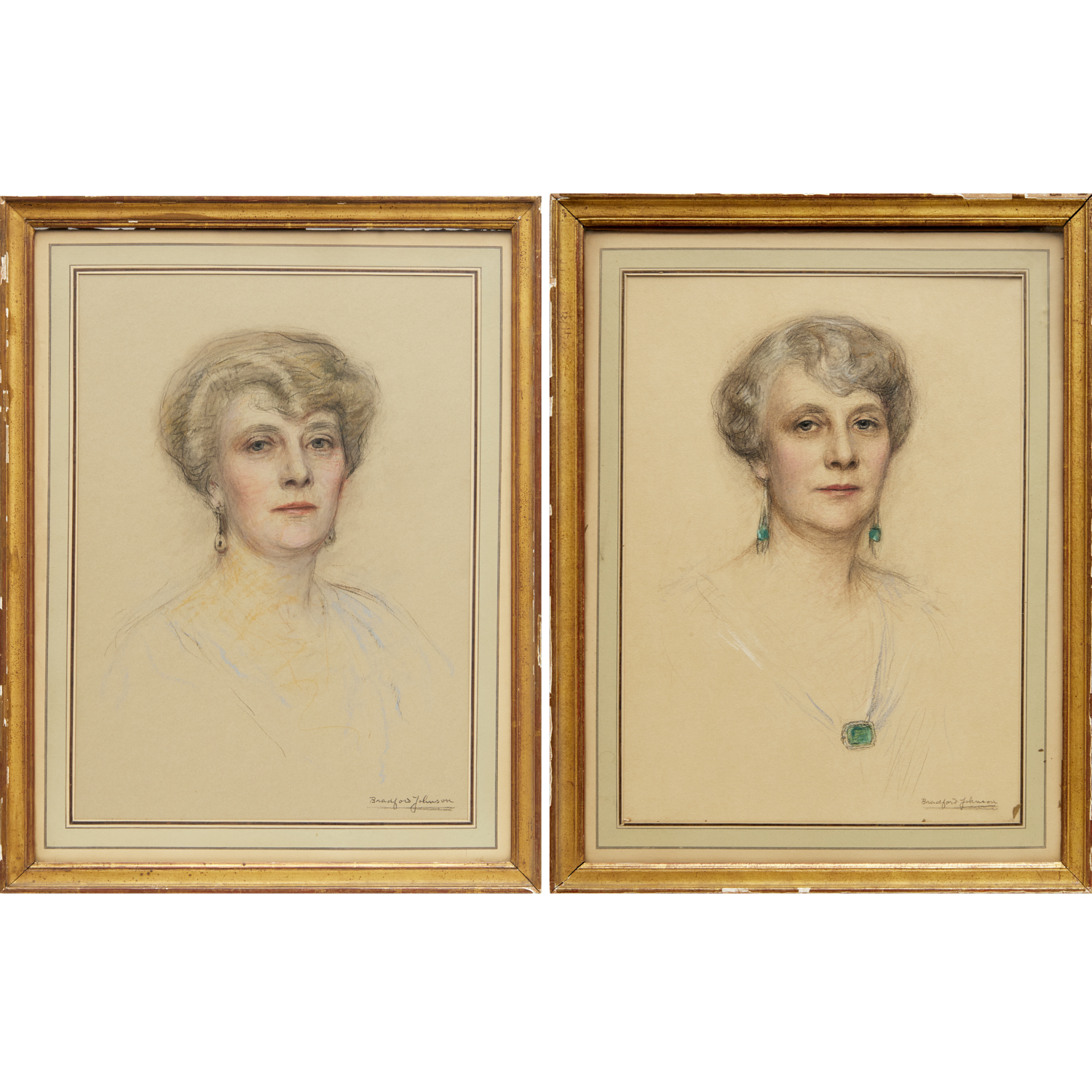 BRADFORD JOHNSON, (2) PASTEL