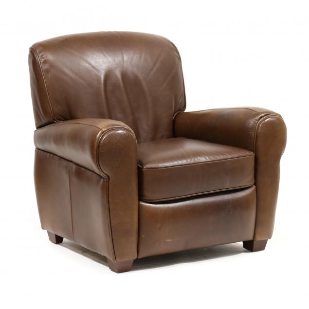 BRADINGTON YOUNG, LEATHER RECLINING