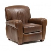 BRADINGTON YOUNG, LEATHER RECL