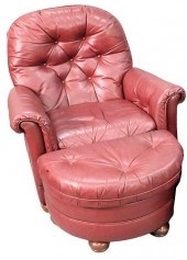 BRADINGTON YOUNG MAROON LEATHE
