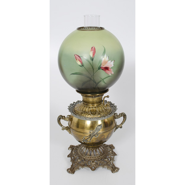 Bradley and Hubbard Oil Lamp