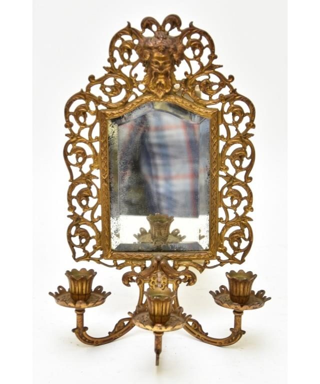 Bradley & Hubbard bronze wall