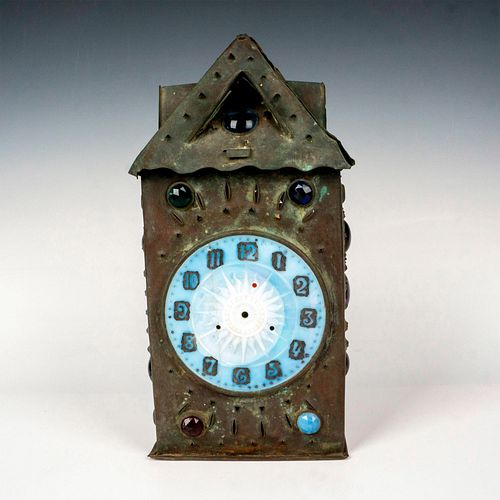 BRADLEY & HUBBARD JEWELED TIN