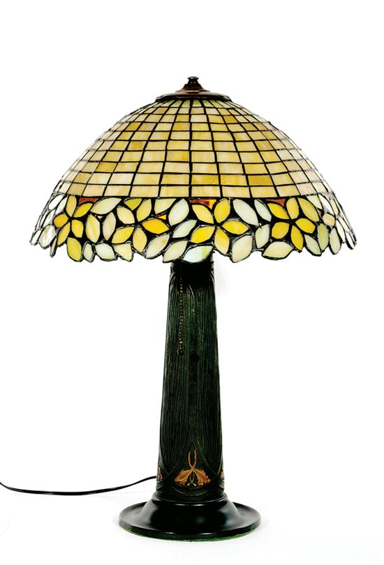 Bradley & Hubbard leaded glass