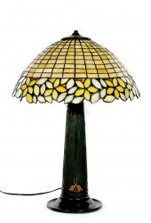 Bradley & Hubbard leaded glass
