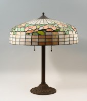 BRADLEY & HUBBARD LEADED GLASS