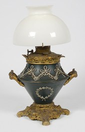 Bradley & Hubbard Oil Lamp Ame