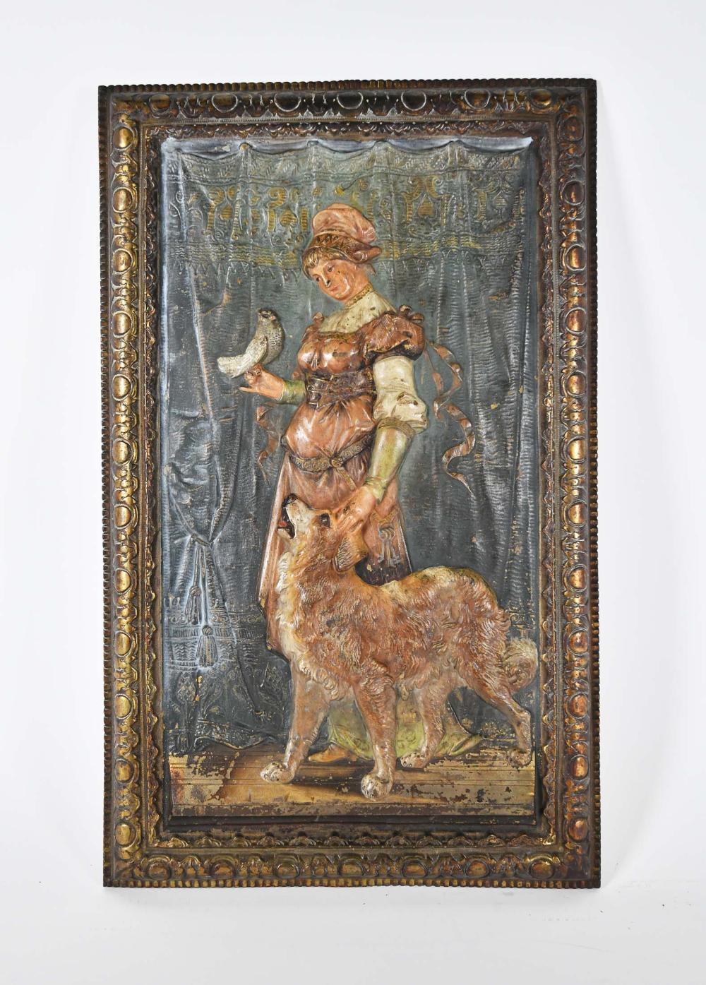 BRADLEY & HUBBARD PAINTED CAST IRON