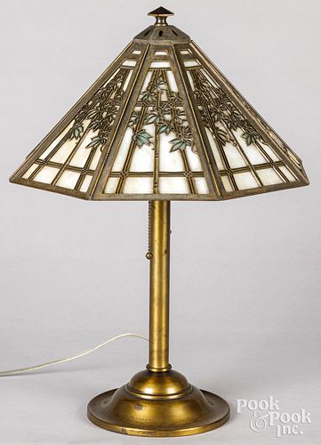 BRADLEY & HUBBARD SLAG GLASS