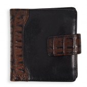 BRAHAM LEATHER ALLIGATOR WALLE