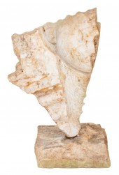 BRANCUSI MANNER ABSTRACT ART D
