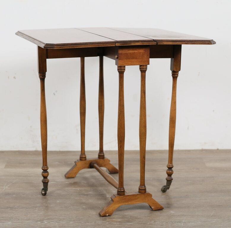 BRANDT DROP LEAF SIDE TABLEBrandt