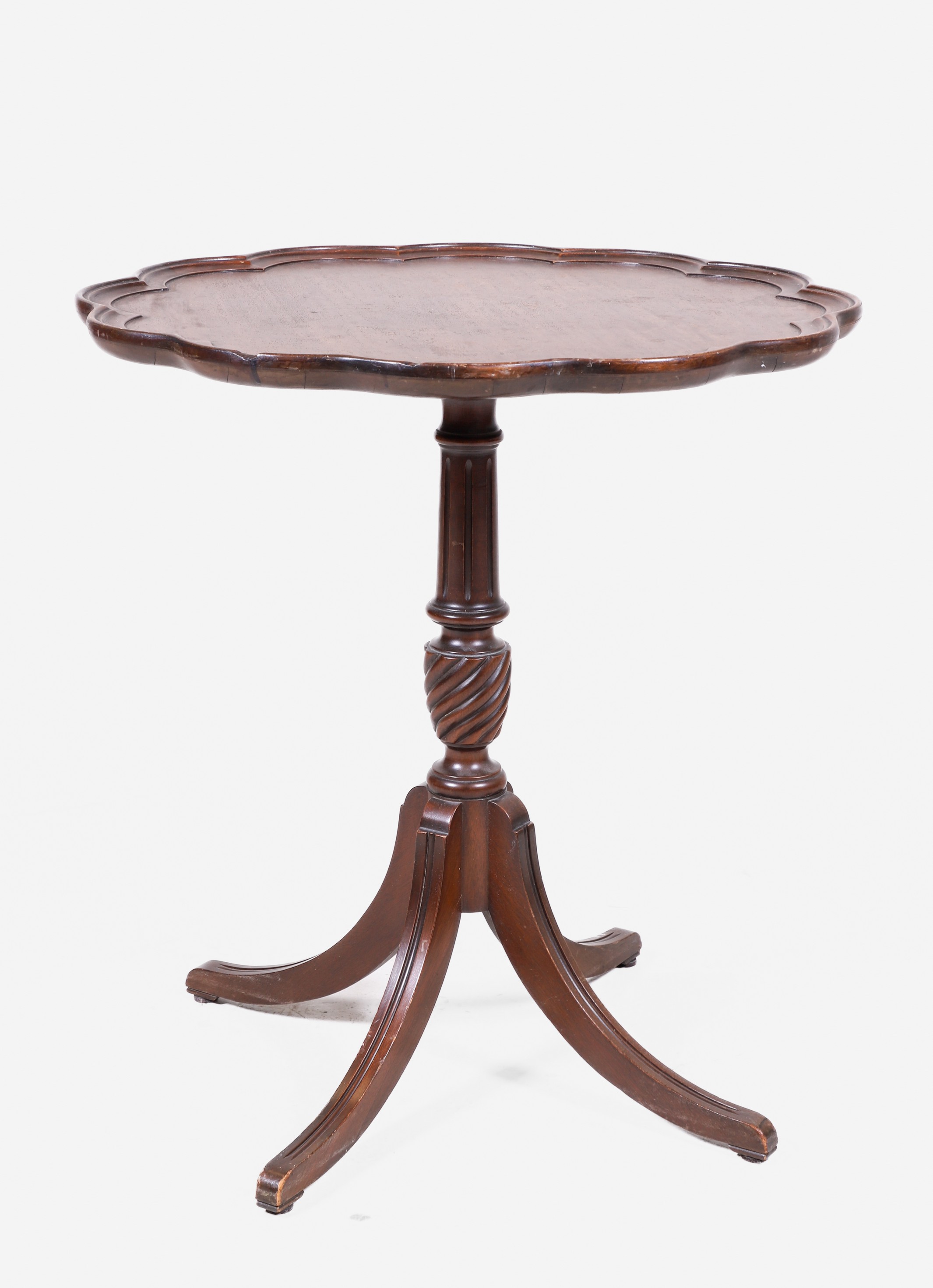 Brandt Mahogany tilt top tea table,