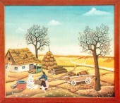 BRANKO PARADIS "VIEW OF A FARM