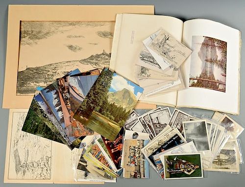 BRANSON G. STEVENSON LITHOGRAPHS