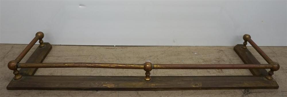 BRASS AND COPPER FIRE FENDERBrass