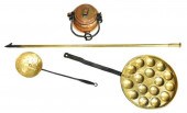 BRASS AND COPPER FIREPLACE COO