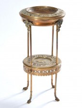 BRASS AND COPPER ROUND 2 TIER
