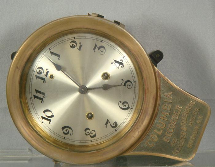 Brass and iron Columbia Recorder