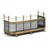 BRASS AND IRON WIREWORK FIRE F