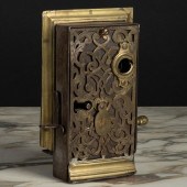 BRASS AND STEEL DOOR LOCK, PRO
