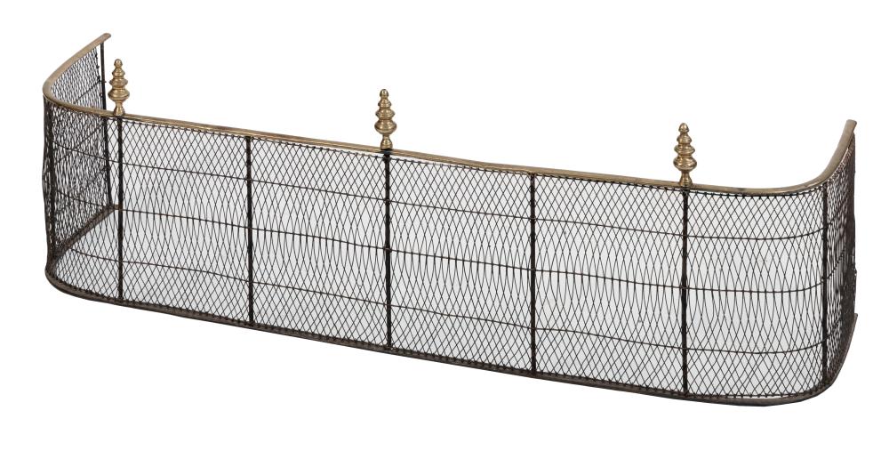 BRASS AND WIRE FIRE FENDER LATE