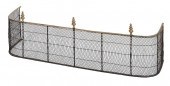 BRASS AND WIRE FIRE FENDER LAT