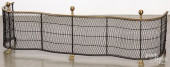 BRASS AND WIRE SERPENTINE FIRE