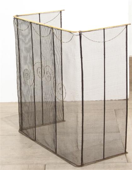 Brass and wirework folding