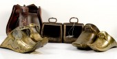 Brass and Wooden Stirrups Lot